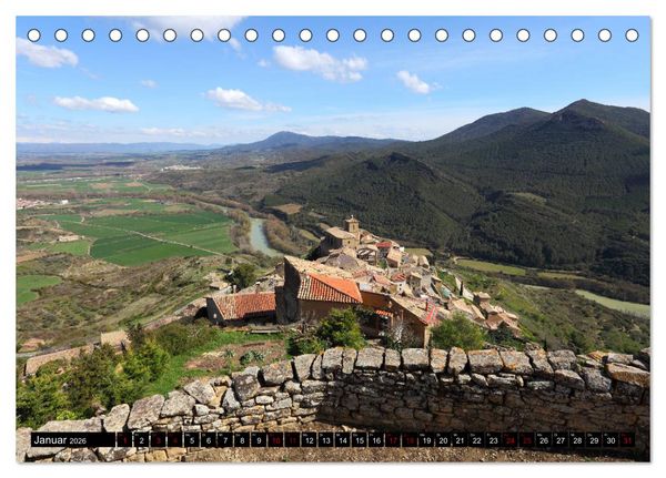 Produktbild: Spaniens Nordosten (Tischkalender 2026 DIN A5 quer), CALVENDO Monatskalender