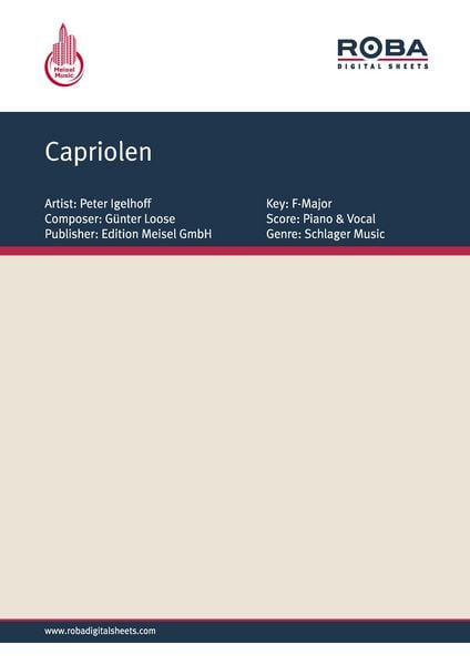 Produktbild: Capriolen