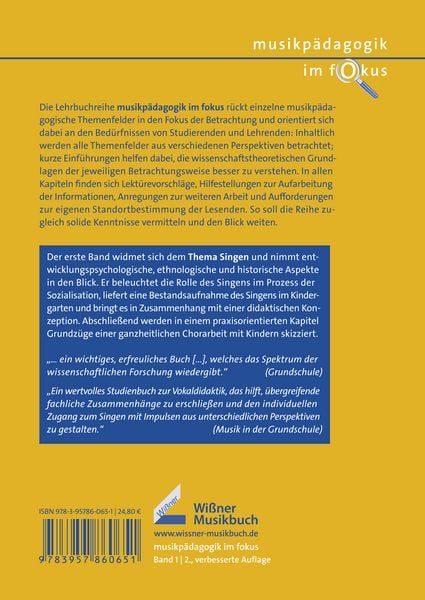 Produktbild: Aspekte des Singens