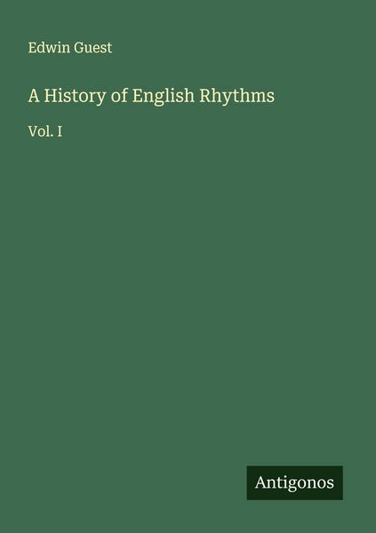 Produktbild: A History of English Rhythms
