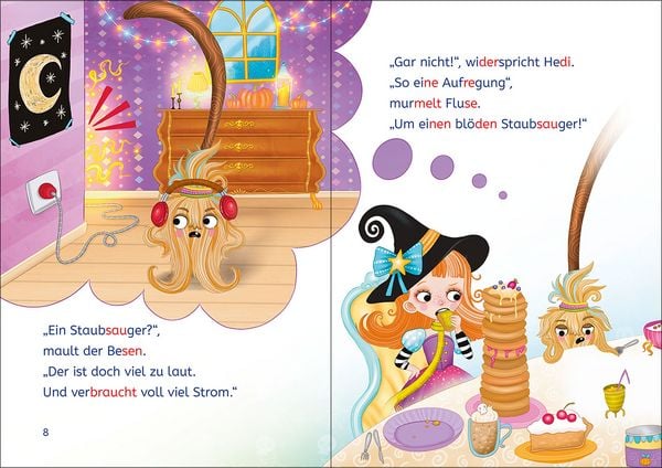 Produktbild: Lesel&ouml;wen 1. Klasse - Der beleidigte Hexenbesen
