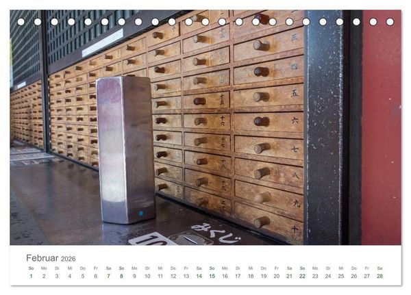 Produktbild: Japan - Orte der Stille (Tischkalender 2026 DIN A5 quer), CALVENDO Monatskalender