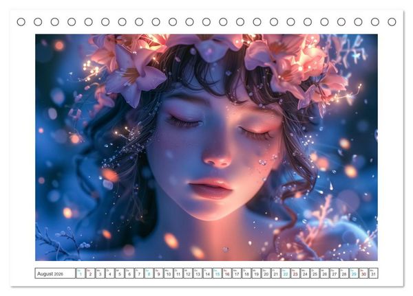 Produktbild: Wesen des M&auml;rchenreichs (Tischkalender 2026 DIN A5 quer), CALVENDO Monatskalender