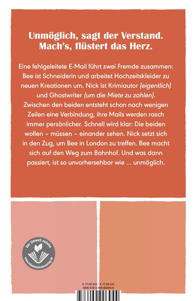 Produktbild: Ist es Liebe? Nein &ndash; es ist &hellip; Unm&ouml;glich