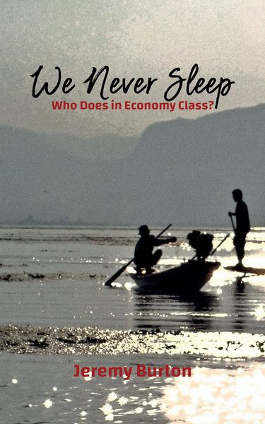 Produktbild: We Never Sleep Who Does in Economy Class?