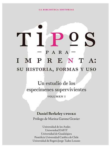 Produktbild: Tipos para imprenta