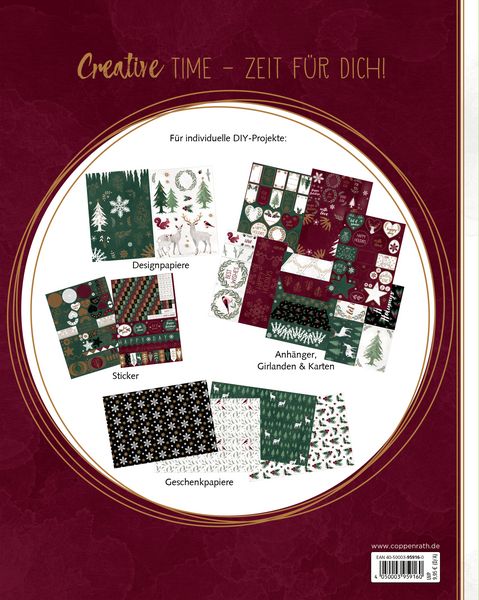 Produktbild: Designpapier-Kreativbuch Magic Winter