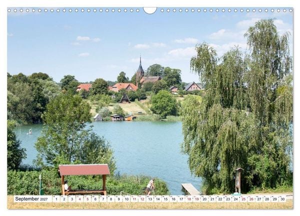 Produktbild: Radland Deutschland - Mecklenburgische Seenplatte (Wandkalender 2027 DIN A3 quer), CALVENDO Monatskalender