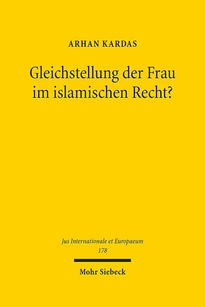 Produktbild: Kardas, A: Gleichstellung der Frau im islamischen Recht?