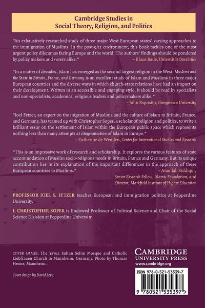 Produktbild: Muslims and the State in Britain, France, and Germany