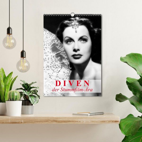 Produktbild: Diven der Stummfilm-&Auml;ra (Wandkalender 2026 DIN A3 hoch), CALVENDO Monatskalender