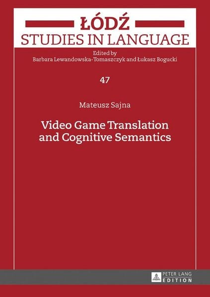 Produktbild: Video Game Translation and Cognitive Semantics