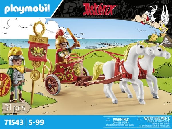 Produktbild: PLAYMOBIL 71543 Asterix: R&ouml;mischer Streitwagen
