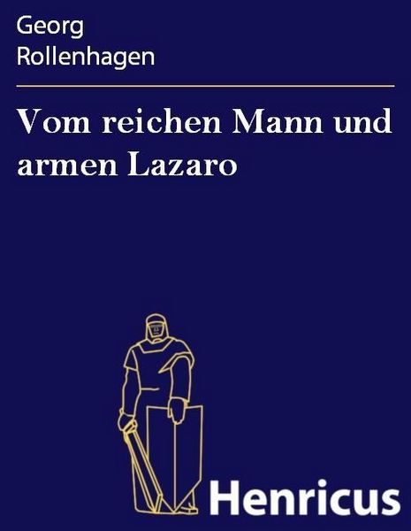 Produktbild: Vom reichen Mann und armen Lazaro