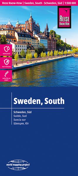 Produktbild: Reise Know-How Landkarte Schweden, S&uuml;d (1:500.000)