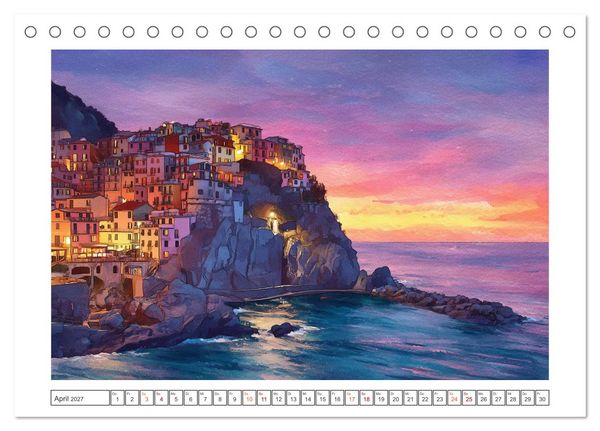 Produktbild: Wo das Meer zuhause ist (Tischkalender 2027 DIN A5 quer), CALVENDO Monatskalender
