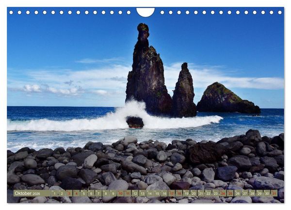 Produktbild: Erlebe mit mir Madeira (Wandkalender 2026 DIN A4 quer), CALVENDO Monatskalender