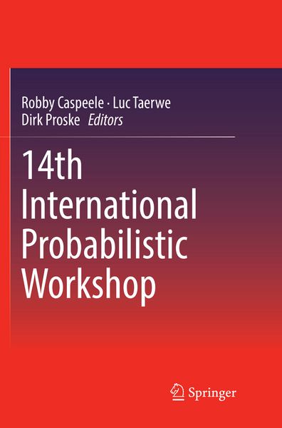 Produktbild: 14th International Probabilistic Workshop