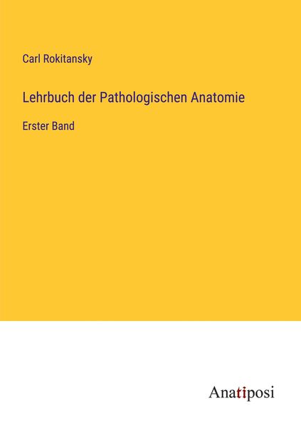 Produktbild: Lehrbuch der Pathologischen Anatomie