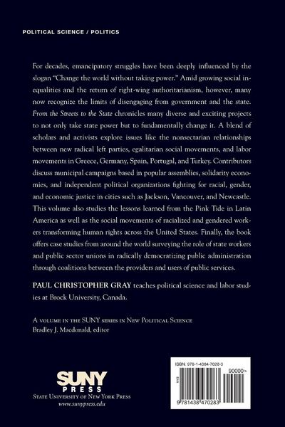 Produktbild: From the Streets to the State