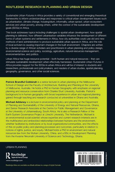 Produktbild: Sustainable Urban Futures in Africa