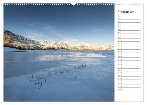 Produktbild: Bergseen im Ultental (hochwertiger Premium Wandkalender 2026 DIN A2 quer), Kunstdruck in Hochglanz