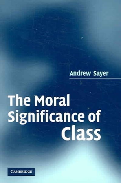 Produktbild: The Moral Significance of Class