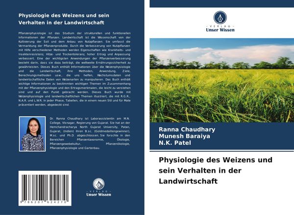 Produktbild: Physiologie des Weizens und sein Verhalten in der Landwirtschaft