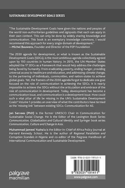 Produktbild: SDG18 Communication for All, Volume 1