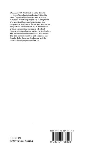 Produktbild: Evaluation Models