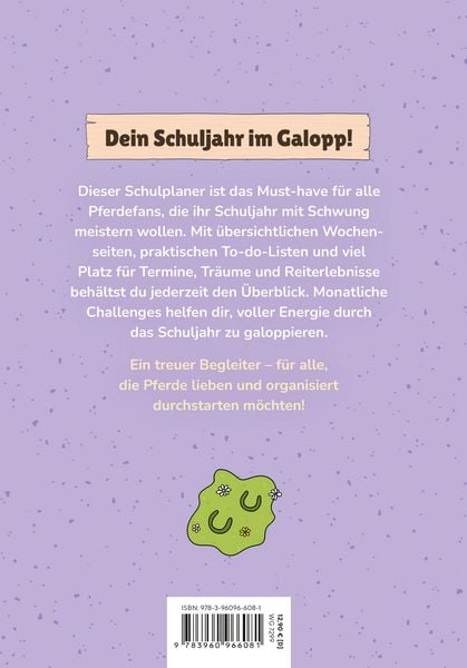 Produktbild: HOPPi GALOPPi Schulplaner 2026/2027