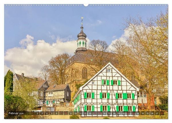 Produktbild: Nordrhein-Westfalen - Stadtansichten (Wandkalender 2026 DIN A2 quer), CALVENDO Monatskalender