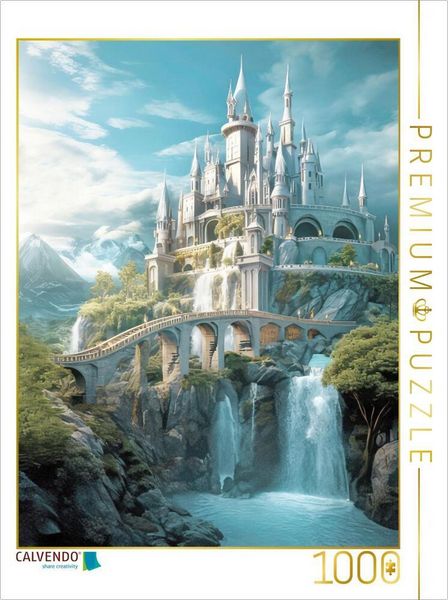 Produktbild: CALVENDO Puzzle M&auml;rchenschl&ouml;sser | 1000 Teile Lege-Gr&ouml;&szlig;e 64x48cm Foto-Puzzle f&uuml;r gl&uuml;ckliche Stunden
