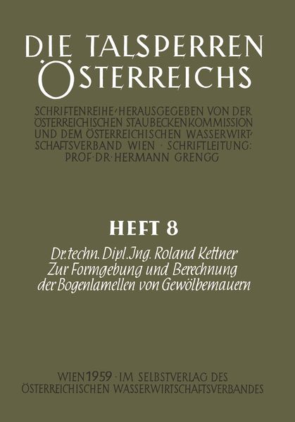 Produktbild: Zur Formgebung und Berechnung der Bogenlamellen von Gew&ouml;lbemauern