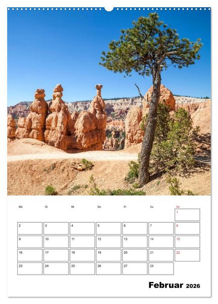 Produktbild: USA S&uuml;dwest Facettenreiche Landschaften (Wandkalender 2026 DIN A2 hoch), CALVENDO Monatskalender