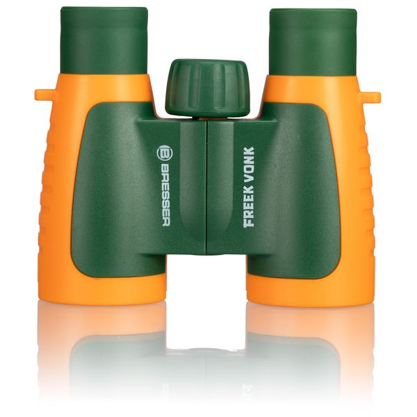 Produktbild: Bresser 11803 - FREEK VONK x BRESSER Kinder-Fernglas (gr&uuml;n/orange) 3x30, mit Tasche