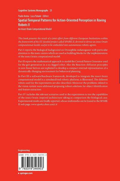 Produktbild: Spatial Temporal Patterns for Action-Oriented Perception in Roving Robots II