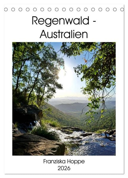 Produktbild: Regenwald - Australien (Tischkalender 2026 DIN A5 hoch), CALVENDO Monatskalender