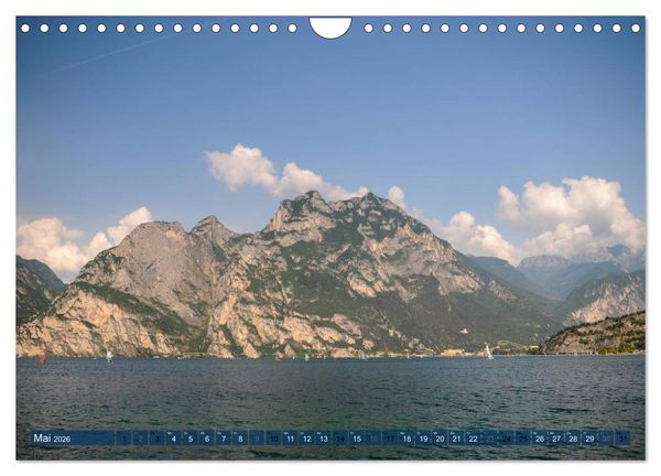 Produktbild: Gardasee. Lago di Garda (Wandkalender 2026 DIN A4 quer), CALVENDO Monatskalender