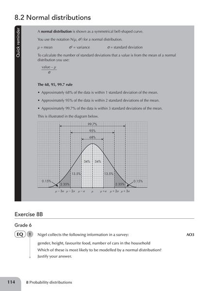 Produktbild: Edexcel GCSE (9-1) Statistics Practice Book