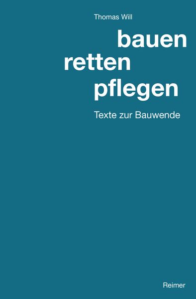 Produktbild: bauen, retten, pflegen