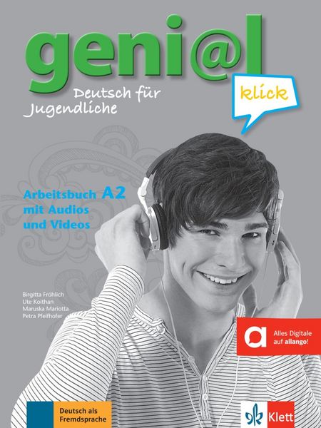 Produktbild: Geni@l klick A2 - Arbeitsbuch mit 2 Audio-CDs