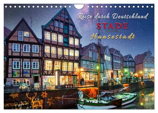 Produktbild: Reise durch Deutschland - Hansestadt Stade (Wandkalender 2026 DIN A4 quer), CALVENDO Monatskalender