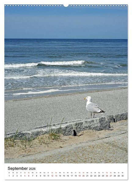 Produktbild: Norderney - Inselliebe (Wandkalender 2026 DIN A2 hoch), CALVENDO Monatskalender