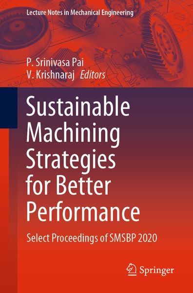 Produktbild: Sustainable Machining Strategies for Better Performance