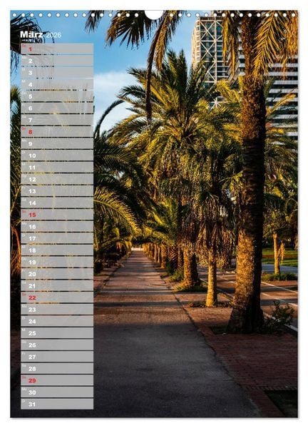 Produktbild: Barcelona - Eine St&auml;dtereise (Wandkalender 2026 DIN A3 hoch), CALVENDO Monatskalender
