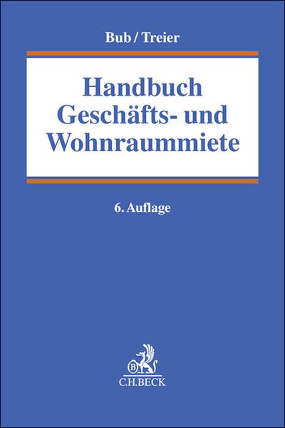 Produktbild: Handbuch Gesch&auml;fts- und Wohnraummiete