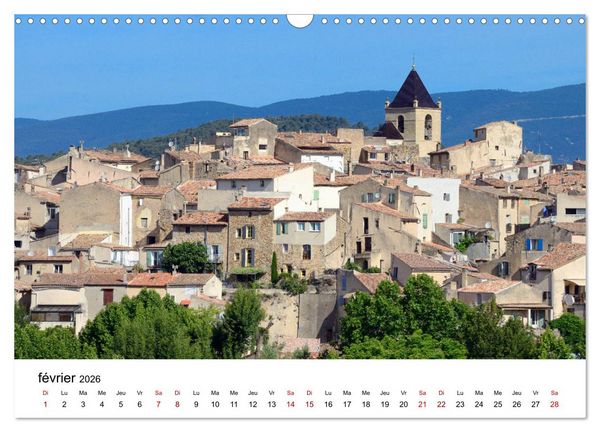 Produktbild: Les plus beaux villages du Luberon (Calendrier mural 2026 DIN A3 vertical), CALVENDO calendrier mensuel