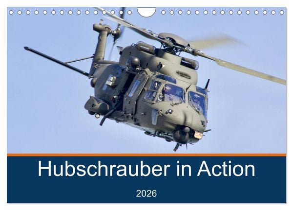 Produktbild: Hubschrauber in Action (Wandkalender 2026 DIN A4 quer), CALVENDO Monatskalender