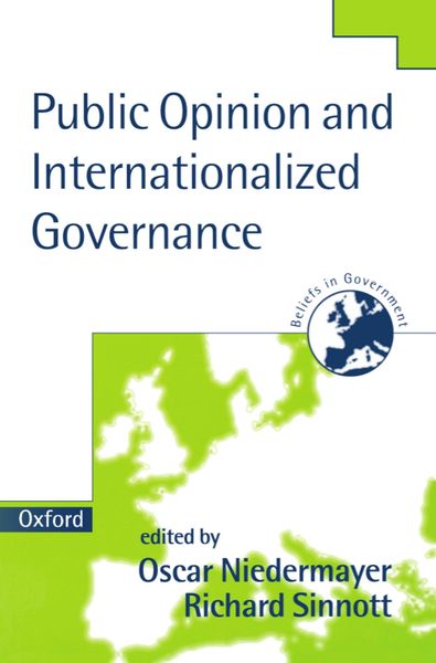 Produktbild: Public Opinion and Internationalized Governance